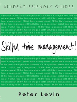 cover image of Skilful Time Management